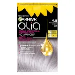 Plaukų dažai Garnier Olia, 9.11 dūminė sidabrinė