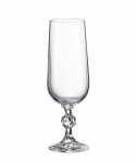 &Scaron;ampano taurės BOHEMIA Claudia, 180 ml, 6 vnt.