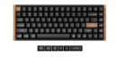 Klaviatūra Keychron K2 HE Special Edition K2H-F1 Gateron Double-Rail Magnetic Nebula, Anglų (US), juoda, belaidė