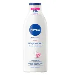 Drėkinamasis kūno balzamas Nivea Rose Touch, 400 ml
