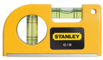 Ki&scaron;eninis gulsčiukas STANLEY, 85 x 47 mm, su magnetu