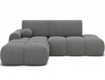 Kampinė sofa - lova Vittario, pilka sp., 170 x 227 cm x 95 cm