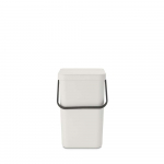 &Scaron;iuk&scaron;lių dėžė BRABANTIA Sort & Go, &scaron;viesiai pilkos sp., 25 L