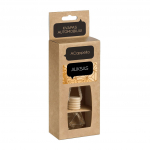 Automobilinis oro gaiviklis ACAPPELLA  Auksas, stiklinis daugiakampis, 7 ml