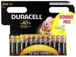 Elementai DURACELL AAA, LR03, 12vnt