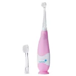 Garsinis dantų &scaron;epetėlis vaikams nuo 0 iki 3 metų Brush-Baby BabySonic, Pink