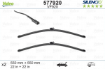 Automobilinis valytuvas VALEO SILENCIO MERCEDES-BENZ FLAT BLADE, 550 mm