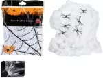 Dekoracija HALLOWEEN SPIDER WEB, įvairių sp., 1 x 18,4 x 21 cm