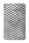 Vonios kilimėlis BENEDOMO FOAM KORIUKAI, &scaron;v. pilkos sp., poliester., 50 x 80 cm