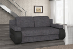 Sofa Laura, pilka/juoda