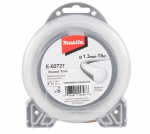 Apvalus žoliapjovės pjovimo lynas MAKITA, 1,3 mm x 15 m