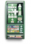 Pirmos pagalbos stendas Cederroth, su mink&scaron;tu tvarsčiu