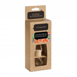 Automobilinis oro gaiviklis ACAPPELLA Mandarinas ir bazilikas, stiklinis daugiakampis, 7ml