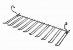 Taurių laikiklis, 9699, chromo sp.