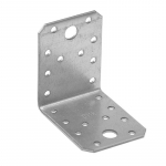 Montavimo kampas, 70 x70 x 55 x 2,5 mm, su papildomomis skylėmis 20 vnt.