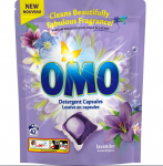 Universalios skalbimo kapsulės OMO LAVENDER & EUCALYPTUS, 42 vnt.