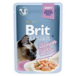 Konservuotas kačių ėdalas BRIT PREMIUM BY NATURE, su la&scaron;i&scaron;a padaže, 85 g