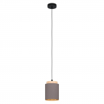 Pakabinamas &scaron;viestuvas EGLO ALBARIZA, 1 x E27, max 40 W, medžio/kapučino sp., &oslash;16 x h110 cm