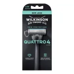 Skustuvas su 4 a&scaron;menimis Wilkinson Quattro 4 Skin Protection
