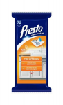 Drėgnos servetėlės PRESTO CLEAN, 72 vnt.