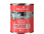 Akriliniai emaliniai dažai medžiui ir metalui MAXIMA, &scaron;okolado sp., 2.3 l