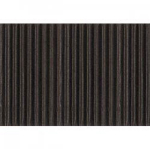 Gofruotas kartonas 50x70 cm, Folia juodas