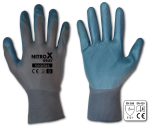 Sodo ir darbo pir&scaron;tinės Bradas NITROX GRAY, 10 dydis, 6 vnt.