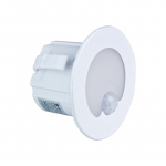 LED laiptų &scaron;viestuvas DPM, IP20, 1,2W, 4000K, 30 lm, su jud.davik., baltos sp., ap&scaron;viet. kampas 110&deg;