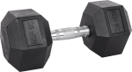 &Scaron;e&scaron;iakampis hantelis inSPORTline Hexsteel 22.5kg