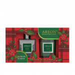 Rinkinys namų kvapas AREON 150 ml + kvepianti žvakė Nordic Forest