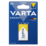Elementai VARTA ENERGY, 9V, &scaron;arminiai, 1 vnt