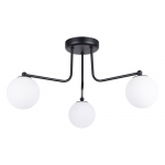 Lubinis &scaron;viestuvas SOLLUX ASTRAL 3, G9, 3 x max 8W LED, juoda