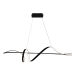 Pakabinamas LED &scaron;viestuvas MILAGRO SASH, 36W, 2300 lm, 4000K, juodos sp., 120 cm