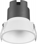Įleidžiamas LED &scaron;viestuvas OSRAM SPOT TWIST, IP20 10W 3000K 800lm, baltos sp., &oslash;9,3cm
