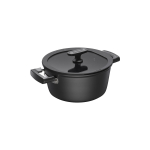 Keraminis puodas nepridegančia danga FISKARS HARD FACE, su dangčiu, 3,5 l