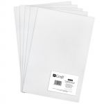 Veltinis i&scaron; poliesterio, A4, 5 lapai, baltas