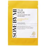 &Scaron;viesinamoji lak&scaron;tinė veido kaukė-serumas Some By Mi Yuja Niacin Blemish Care Serum Mask, 25 g