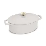 Ketaus kepimo indas BERLINGERHAUS SAHARA, kreminės sp., &oslash;32 cm, 5,56 L