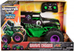 Radijo bangomis valdomas automobilis MONSTER JAM visuregis Smash & Bash Grave Digger