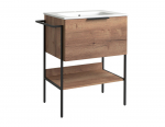 Vonios spintelė RB BATHROOM MONO 60, be praust., tabako ąžuolo sp., 69 x x 83 x 45,5 cm