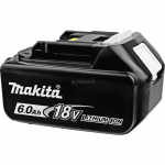 Akumuliatorius MAKITA BL1860B, 18 V, 6,0 Ah Li-ion