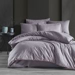 Satininės patalynės kompl. CREYA PLAIN TULA V2, 140x200cm, 50x70cm, 70x70cm, 100% medv.