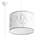 Pakabinamas &scaron;viestuvas SOLLUX PRINCESS 40, 1xE27, max 15 W LED, daugiaspalvis