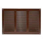 Metalinės ventiliacijos grotelės MR3020B, 300 x 200 mm, rudos sp.