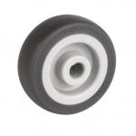 Vežimėlio ratukas, &Oslash;50 mm, kaučiukinis, 40 kg