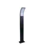 Pastatomas LED lauko &scaron;viestuvas DPM, IP54, 4000K, 9W, 1000lm,  juodos sp., su judesio davikliu, 56cm