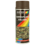 Pur&scaron;kiami kamufliažiniai dažai MOTIP RAL8027, matiniai, 400 ml