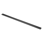 Vienfazis ta&scaron;kinių &scaron;viestuvų bėgelis OSRAM TRACKLIGHT RAIL AND BASE,aliuminis,1m,juodas