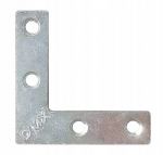 Montavimo plok&scaron;telė, 60x60x10x2,0mm, cinkuota