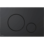 Nuleidimo mygtukas ALCA M678, dvigubas, juodos sp.